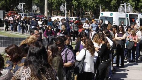 Un hormiguero de gente bien ordenado