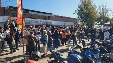 Rige el paro de ATE en Salud a nivel nacional: los médicos del Hospital Garrahan se movilizan a Plaza de Mayo