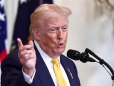 Donald Trump le anunció al Congreso el cese de las hostilidades con Irán. Donald Trump le anunció al Congreso el cese de las hostilidades con Irán.