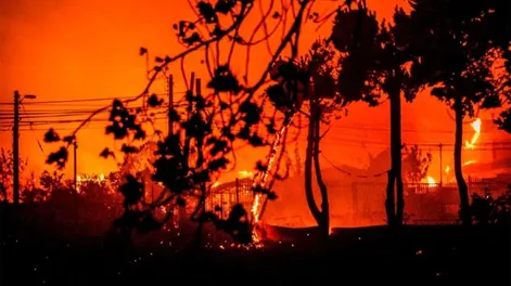 Devastación en Chile: el número de muertos por los incendios ascendió a 112