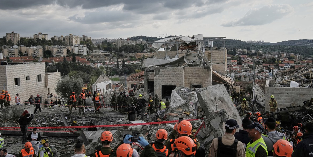 Ataque a Beit Shemesh, donde murieron al menos 8 personas.