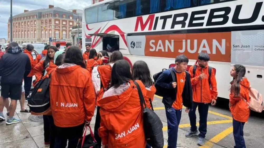 Viaje. San Juan volverá a estar presente en los Juegos Evita y hoy sale la delegación a Mar del Plata.
