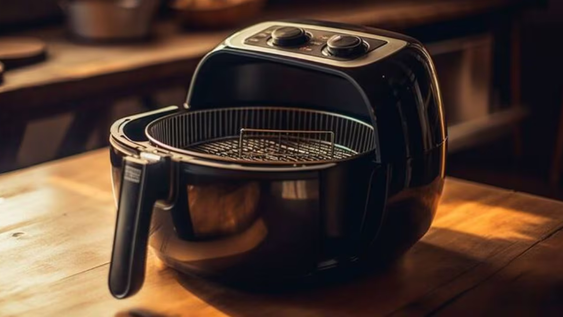 como limpiar la airfryer: el truco casero con bicarbonato y agua caliente para remover la grasa sin danar el equipo