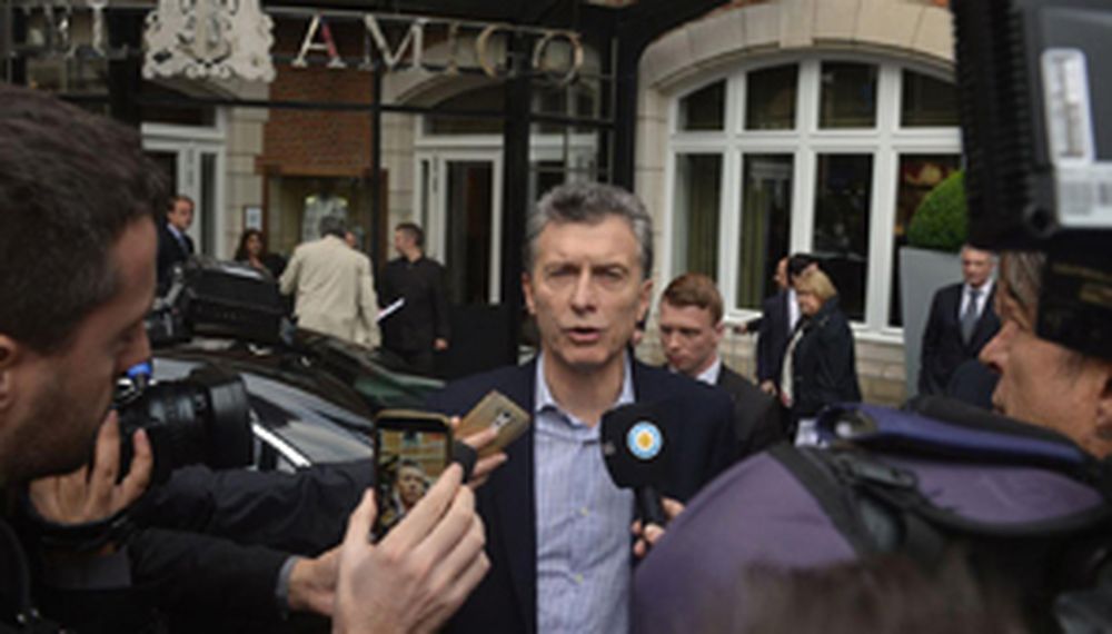 Macri también habló de su relación con el Papa