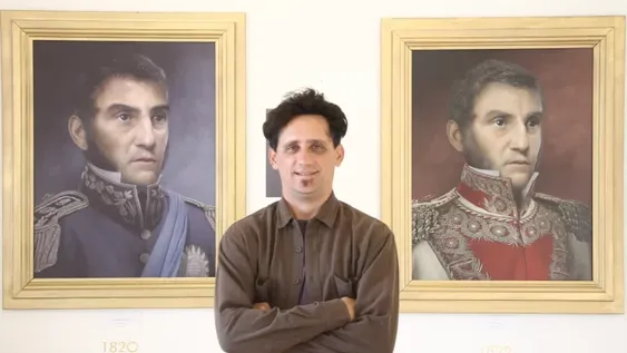 Los rostros de San Martín