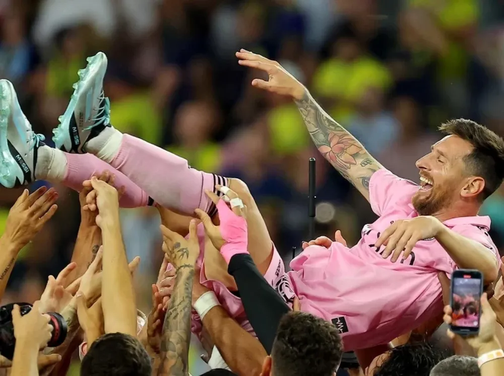 Idolo. Leo Messi sigue llevando al Inter Miami a la gloria y ahora, irá por el título de la MLS en un partido especial para el 10.