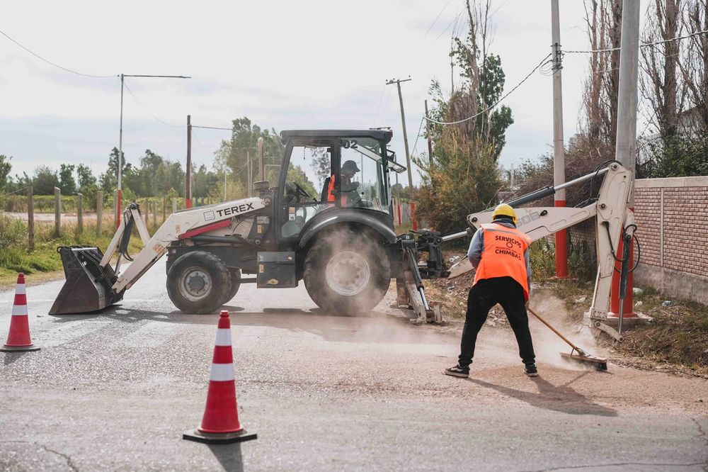 El municipio de Chimbas sigue con los operativos de limpieza y prevención en el departamento