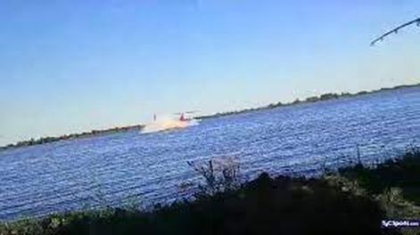 Murió Gustavo Degliantoni, empresario y excorredor del TC al caer su helicóptero en el Río Paraná