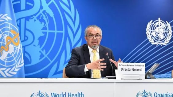 Director general de la Organización Mundial de la Salud, Tedros Adhanom Ghebreyesus.