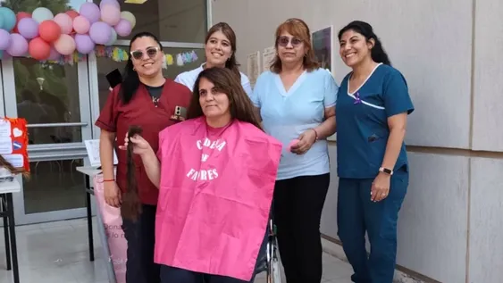 Más de 30 personas donaron cabello para la confección de pelucas oncológicas.