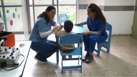 Hospital Rawson: el consultorio de Estimulación Visual duplicó su atención