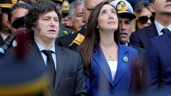 Javier Milei y Victoria Villarruel.