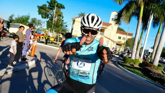 Laureano Rosas le dio a Gremios por el Deporte su primera carrera UCI