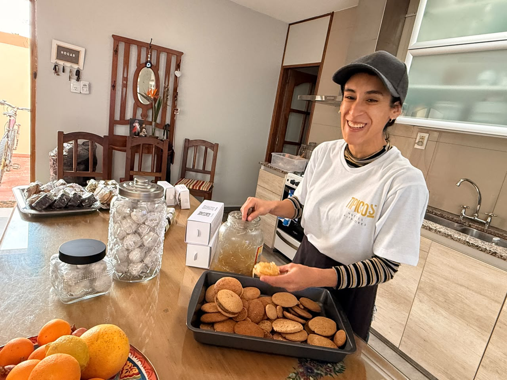 Para María Florencia, la emprendedora sanjuanina, la cocina es el lugar favorito de la casa.