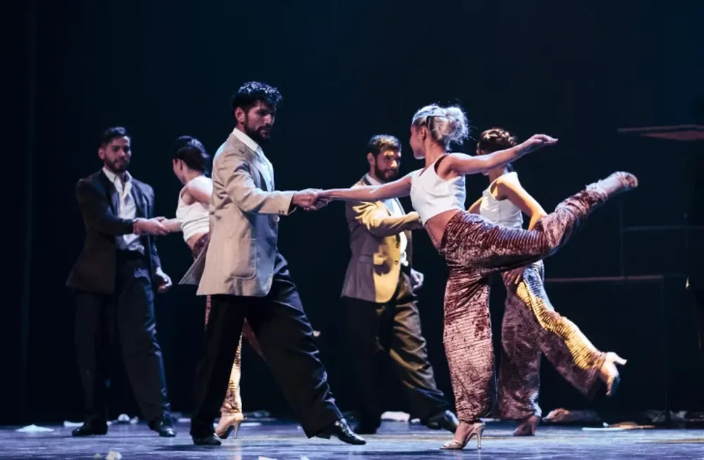 ORGANIZADORES. El equipo de bailarines de Proyecto Tango.