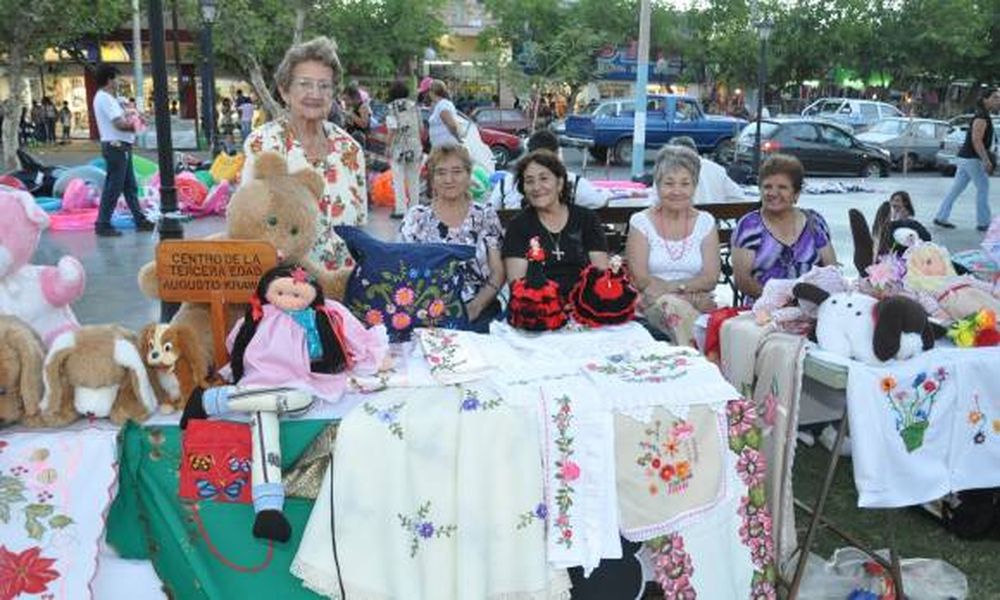 Despedida entre abuelos