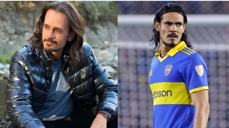 Christian Sancho habló de su parecido con Cavani y lo que debe hacer por los hinchas