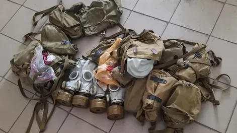 Incautaron máscaras de gas a las tropas rusas y crecen los temores de un ataque químico