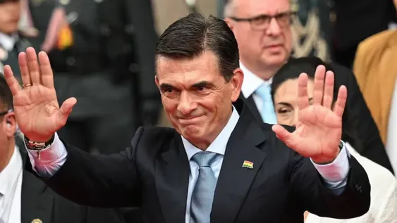 Rodrigo Paz Pereira, flamante presidente de Bolivia.