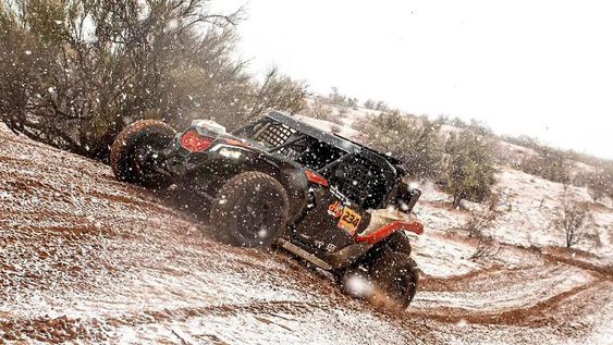 ESPECTÁCULO. El Temporal de Santa Rosa le puso más condimentos al Rally Raid de San Juan.