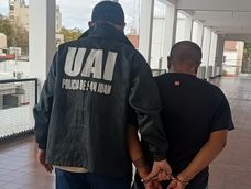 Prófugo detenido. Prófugo detenido.