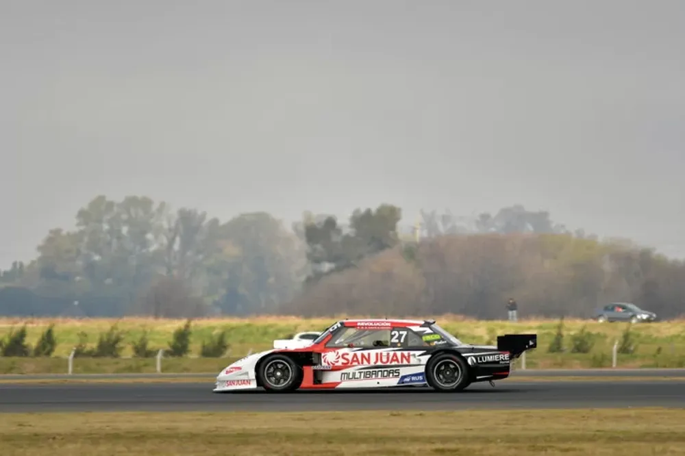 El escape le jugó una mala pasada  a Della Motta y lo obligó a abandonar