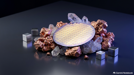 El lado físico de la tecnología: los minerales de la inteligencia artificial que mueven al mundo.