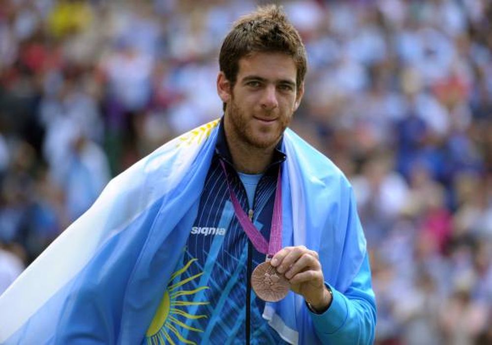 Del Potro: “La bandera está en el podio, y eso me pone feliz”