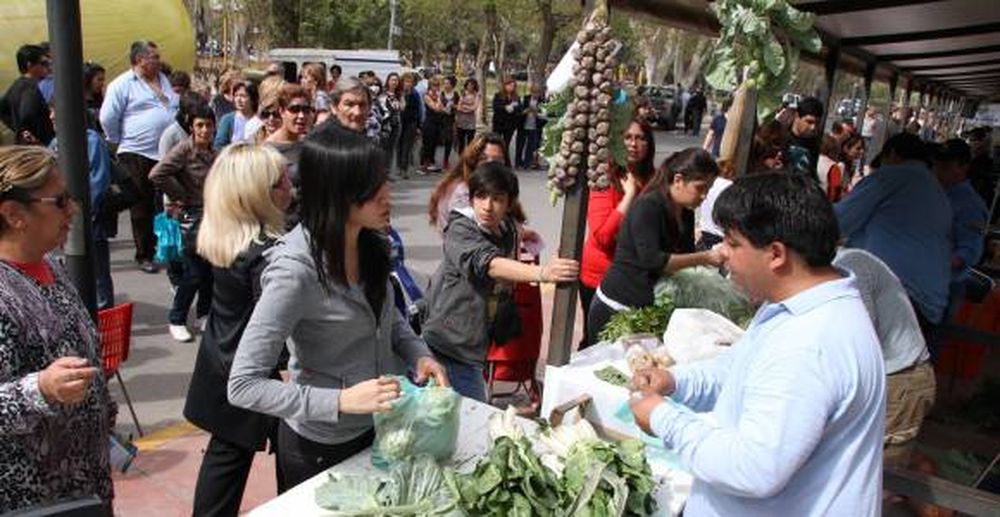 Los chacareros, estrellas de la feria productiva