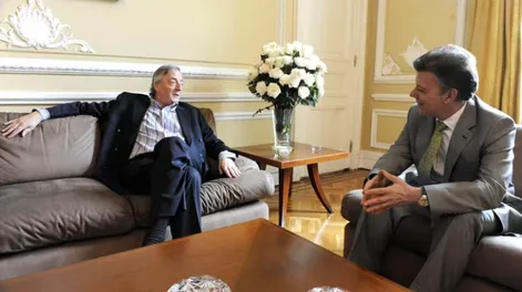 Kirchner se reunió con el nuevo presidente de Colombia