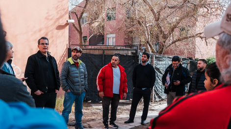 Con fondos municipales, Rawson terminará la obra de cloacas del Barrio SUTIAGYF
