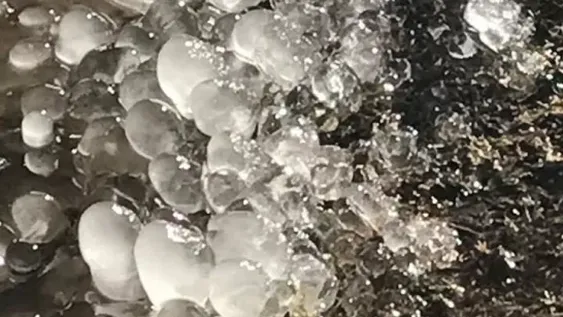 Congelado, así amaneció Iglesia