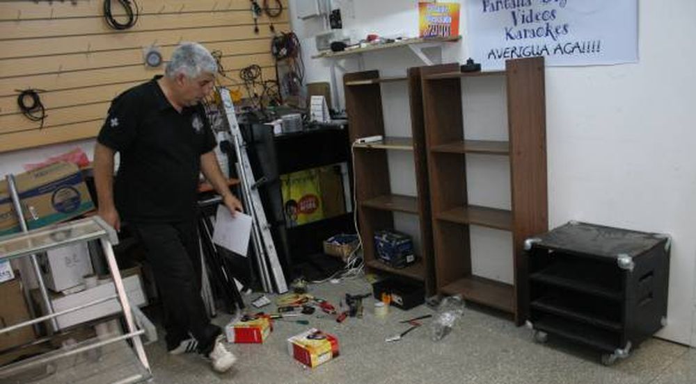 Electrodomésticos, TV, celulares y zapatillas fue lo más saqueado