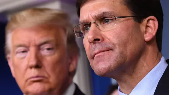 El jefe del Pentágono desobedeció a Trump: “No habrá ejército en las calles”