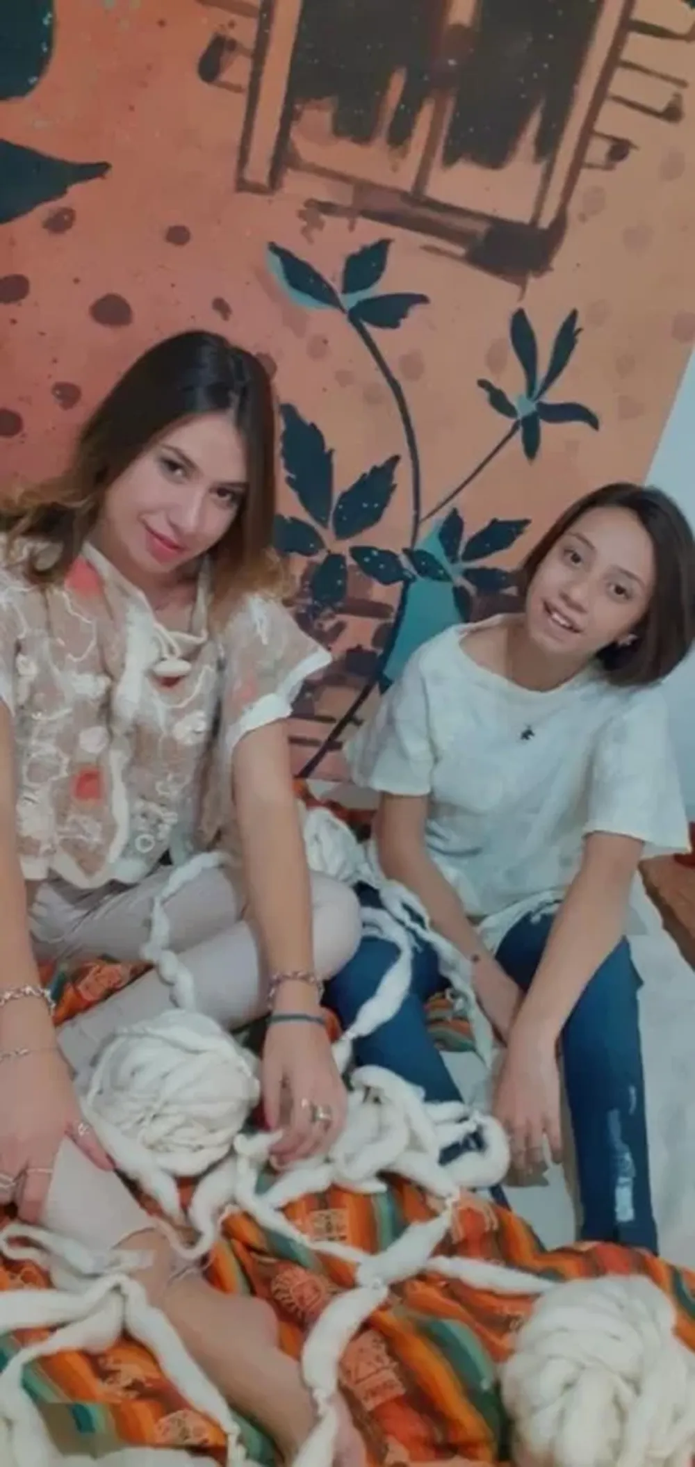 Tejidos con arte propio