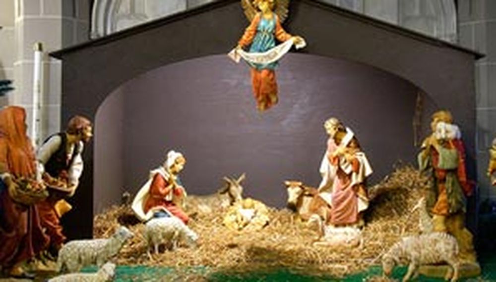 Pesebre sin buey ni burro