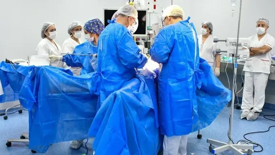 Récord. En lo que va del año se realizaron 280 cirugías en el quirófano del Hospital de Jáchal,  220 más que en 2024.