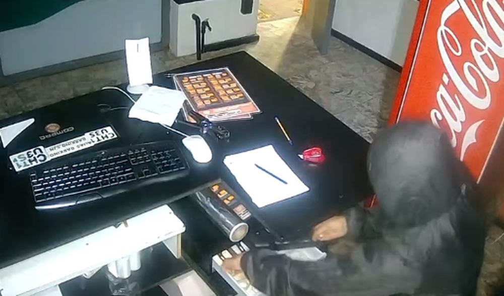 Robo en Santa Lucía.