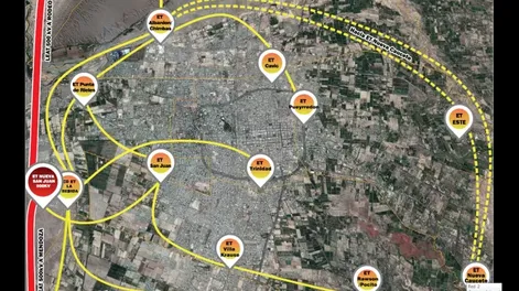 San Juan logra anillo energético sobre su principal oasis agrícola