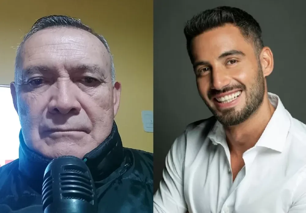 El periodista sanjuanino insultó a Nicolás Occhiato, conductor de La Voz Argentina.