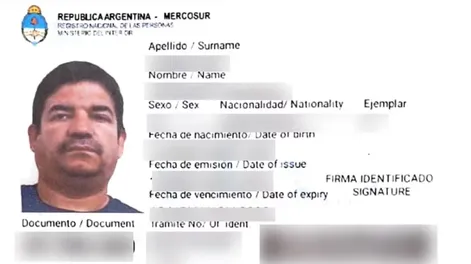 El DNI de Fernando ejemplar B que usaba el sospechoso.