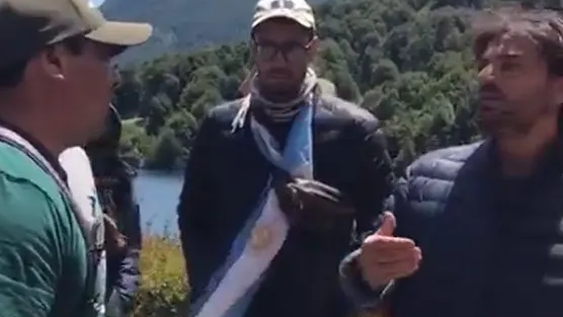 Grabois irrumpió en la estancia de Joe Lewis en Lago Escondido y discutió con los empleados