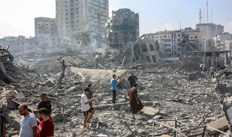 Elevan a más de 14.100 cifra de muertos por ataques israelíes en Gaza, entre ellos 5.800 niños