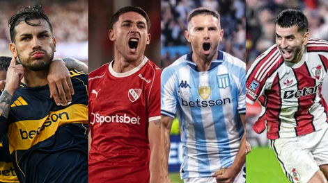 Domingo de clásicos: Boca visita a Independiente y River recibe a Racing.