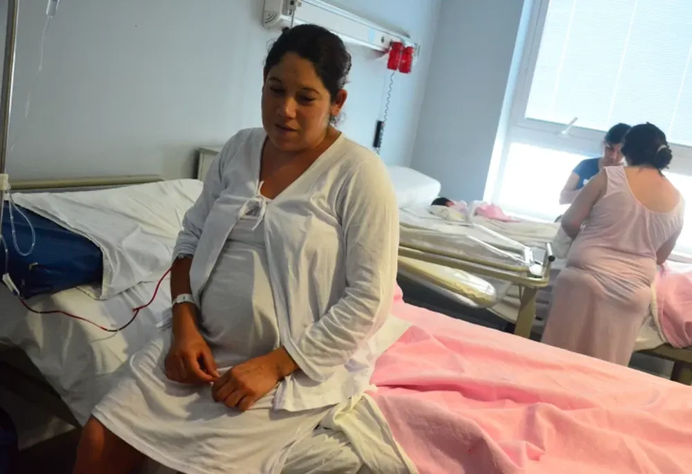 Dio a Luz a su beba en un colectivo