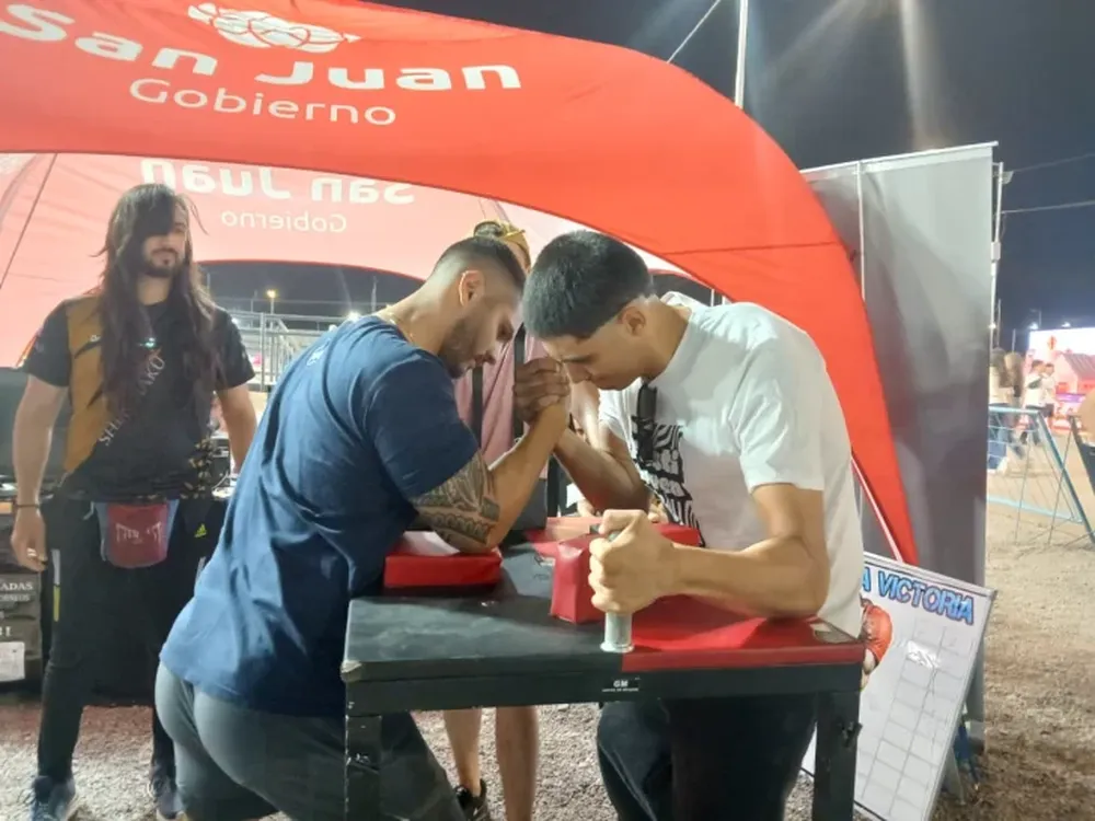 Un rinconcito para hacer pulseadas y difundir una disciplina que crece en San Juan