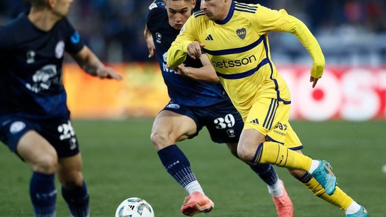 Clave. Miguel Merentiel es gol en Boca que este martes se juega la vida en la Copa Libertadores recibiendo al Cruzeiro de Brasil.