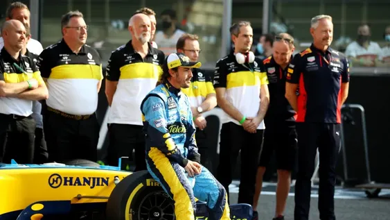 Alonso marcó el mejor tiempo en los ensayos de la F1 de cara a 2021