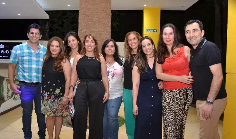 Cena en el Hospital de Angaco