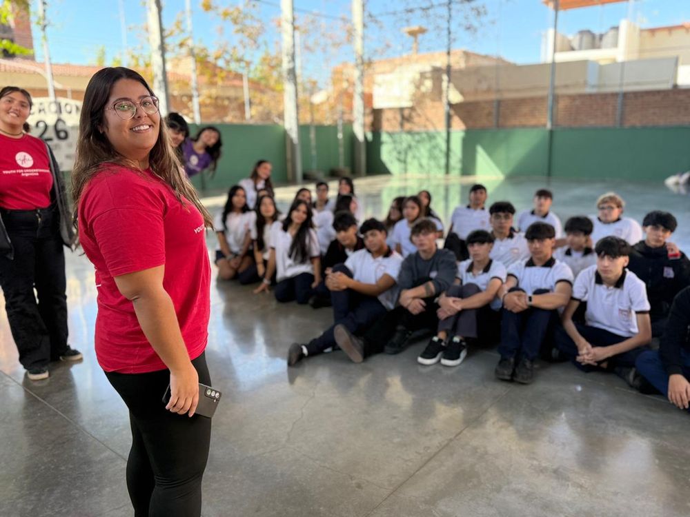 Gabriela Manhaes es la primera voluntaria de YFU Brasil en visitar San Juan para realizar una pasantía.